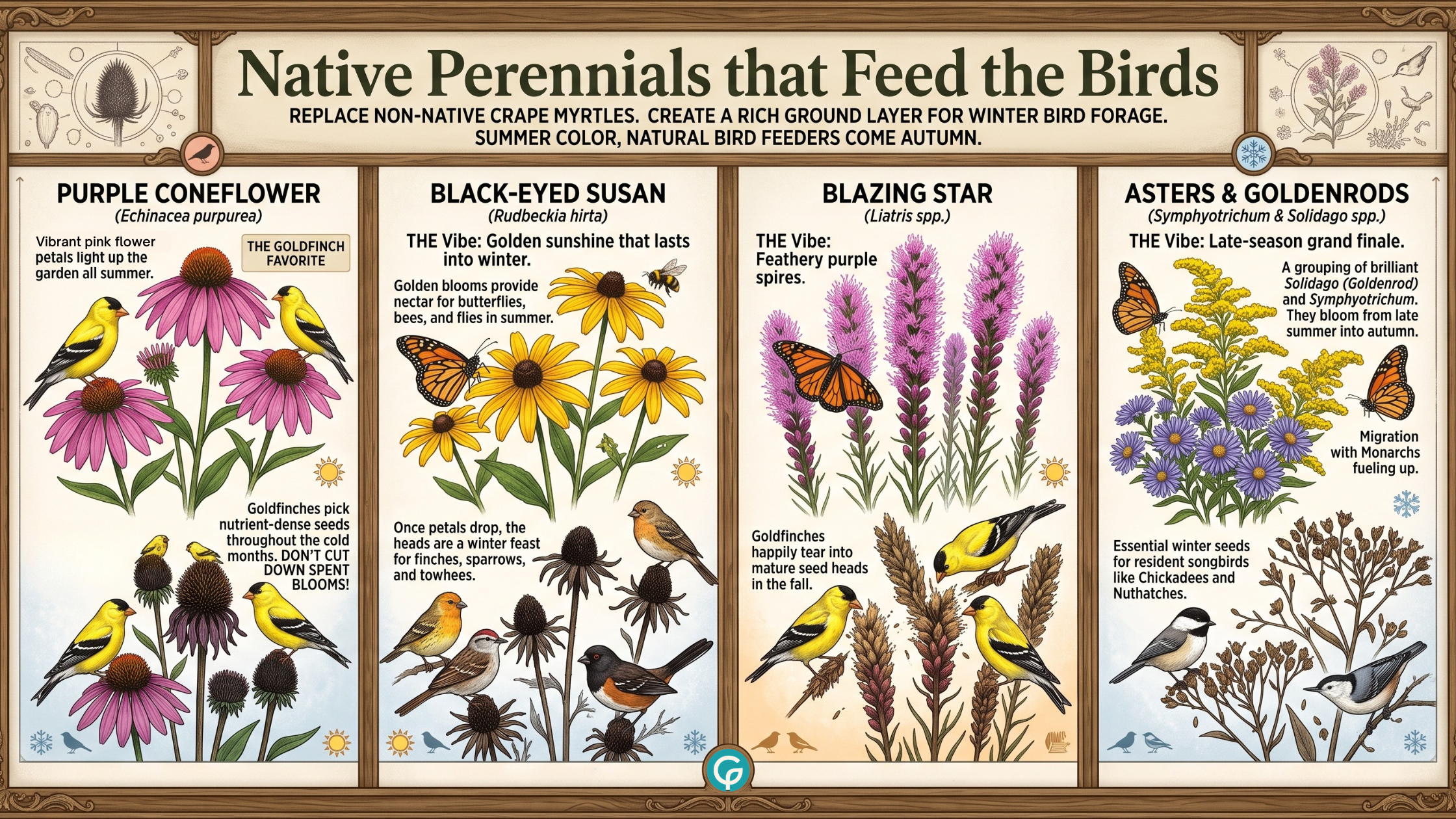 native perennials that feed the birds
